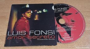 CD di Musica: LUIS FONSI Amor secreto CD SINGLE PROMO CARTON DEL AÑO 2002 CONTIENE 1 TEMA